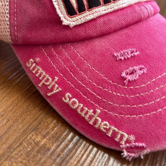 Simply Southern Pink Trucker Hat - Picture 2 of 5